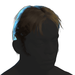 Short Parted Hair