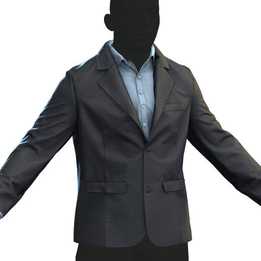Suit Jacket Blue