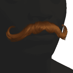 Curly Moustache